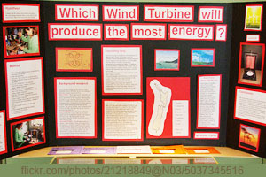 science fair display board